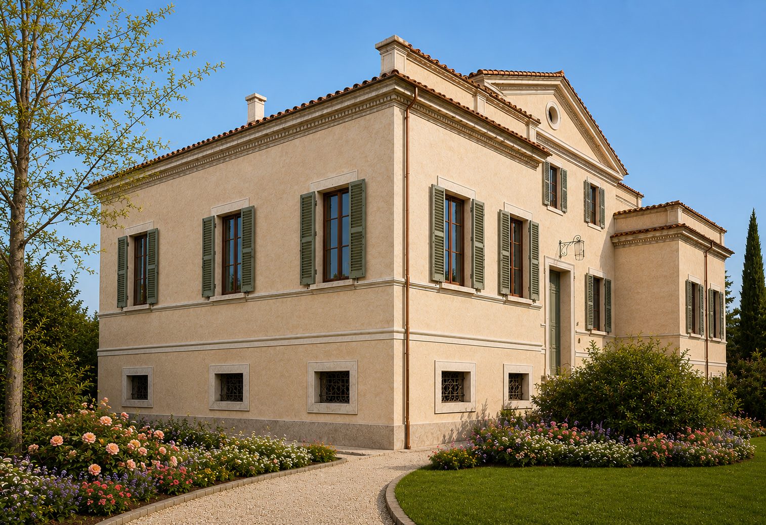 Lato ovest, progetto di restauro